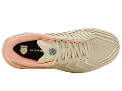 Giày Pickleball Kswiss ULTRASHOT 4 WHITECAP GRAY/PEACH PARFAIT/EGRET