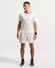 Áo Ngắn Thể Thao Nam Nike Court Advantage Light Bone