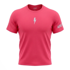 Áo Ngắn Tay Thể Thao Nam Pickleball/Tennis About Tech CLUB PSYCO RED