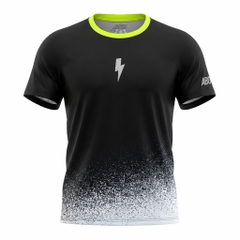 Áo Ngắn Tay Thể Thao Nam Pickleball/Tennis About Tech CRAZY FLUO YELLOW
