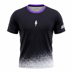 Áo Ngắn Tay Thể Thao Nam Pickleball/Tennis About Tech CRAZY PURPLE