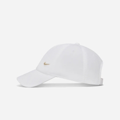 Mũ Nike Unisex Dri-FIT Club Unstructured Metal Swoosh Cap - White