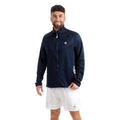 Áo khoác thể thao tennis/pickleball nam Bidi Badu Crew 2.0 Dark Blue
