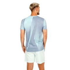 Áo Bidi Badu tay ngắn thể thao tennis/pickleball nam Freeze Out Grey Mint BB110043-8062