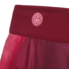 Chân váy Bidi Badu thể thao tennis/pickleball nữ Freeze Out Dark Red Pink BB180026-9050
