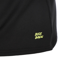 Áo Bidi Badu tay ngắn thể thao tennis/pickleball nữ Night Flash Racerback Lace Tank Top Black BB110058-200