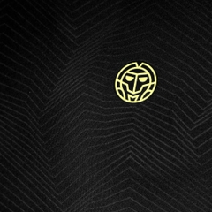 Áo Bidi Badu tay ngắn thể thao tennis/pickleball nam Night Flash Embossed Black BB110053-200
