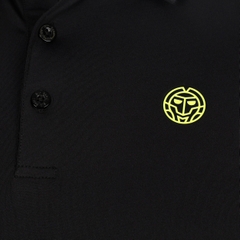 Áo Bidi Badu tay ngắn thể thao tennis/pickleball nam Night Flash Polo Black  BB110057-200
