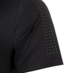 Áo Bidi Badu tay ngắn thể thao tennis/pickleball nam Night Flash Polo Black  BB110057-200