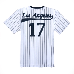 Áo Ngắn Tay Thể Thao Nam Pickleball/Tennis About Tech ICON LOS ANGELES WHITE