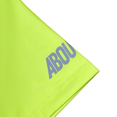Áo Ngắn Tay Thể Thao Nam Pickleball/Tennis About Tech STARS FLUO YELLOW