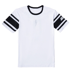 Áo Ngắn Tay Thể Thao Nam Pickleball/Tennis About Tech ICON NEW YORK WHITE & BLACK