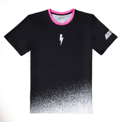Áo Ngắn Tay Thể Thao Nam Pickleball/Tennis About Tech CRAZY ROSA SHOCKING
