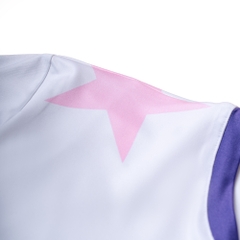 Áo Ngắn Tay Thể Thao Nam Pickleball/Tennis About Tech ICON 88 WHITE & PURPLE