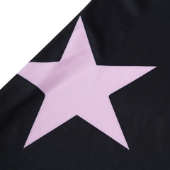 Áo Ngắn Tay Thể Thao Nam Pickleball/Tennis About Tech STARS BLACK & PINK