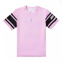 Áo Ngắn Tay Thể Thao Nam Pickleball/Tennis About Tech ICON MIAMI PINK