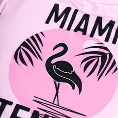 Áo Ngắn Tay Thể Thao Nam Pickleball/Tennis About Tech ICON MIAMI PINK