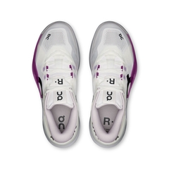Giày Tennis/Pickleball Nữ ON Running THE ROGER Pro 3 White | Muscadine