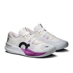 Giày Tennis/Pickleball Nữ ON Running THE ROGER Pro 3 White | Muscadine
