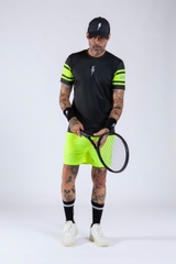 Quần Ngắn Thể Thao Nam Pickleball/Tennis About Tech CLUB FLUO YELLOW