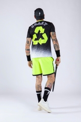 Áo Ngắn Tay Thể Thao Nam Pickleball/Tennis About Tech CRAZY FLUO YELLOW