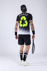 Áo Ngắn Tay Thể Thao Nam Pickleball/Tennis About Tech CRAZY FLUO YELLOW
