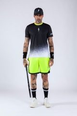 Áo Ngắn Tay Thể Thao Nam Pickleball/Tennis About Tech CRAZY FLUO YELLOW