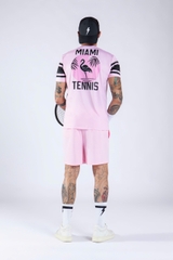 Quần Ngắn Thể Thao Nam Pickleball/Tennis About Tech CLUB PINK