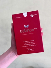 Men vi sinh phụ khoa Balance EVA hộp vỉ 10 viên tiện lợi cho chị em trải nghiệm – 6 tỷ lợi khuẩn, cân bằng pH, giảm viêm ngứa, khí hư, hỗ trợ vùng kín khỏe mạnh