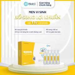 [QUÀ CHO MẸ] Men Vi Sinh BioLG Mom & Baby Giảm Táo Bón Bổ Sung Chất Xơ XOS 3 Chủng Lợi Khuẩn Hỗ Trợ Tiêu Hóa Cho Mẹ & Bé
