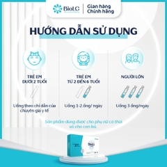 [QUÀ CHO MẸ] BioLG Colon Men Vi Sinh 3 Tỷ Lợi Khuẩn Bacillus Giảm Táo Bón Tiêu Chảy Đầy Hơi Hỗ Trợ Đại Tràng 20 Ống