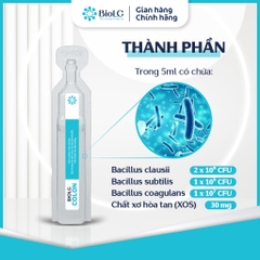 [QUÀ CHO MẸ] BioLG Colon Men Vi Sinh 3 Tỷ Lợi Khuẩn Bacillus Giảm Táo Bón Tiêu Chảy Đầy Hơi Hỗ Trợ Đại Tràng 20 Ống