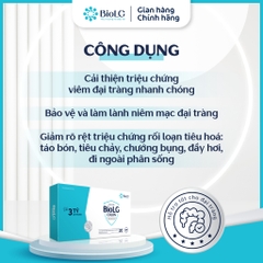 [QUÀ CHO MẸ] BioLG Colon Men Vi Sinh 3 Tỷ Lợi Khuẩn Bacillus Giảm Táo Bón Tiêu Chảy Đầy Hơi Hỗ Trợ Đại Tràng 20 Ống