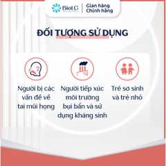 [ƯU ĐÃI QUÀ KHỦNG] Xịt Vi Sinh BioLG Nasal Bổ Sung 60Tỷ Lợi Khuẩn Hỗ Trợ Làm Giảm Triệu Chứng Hô Hấp