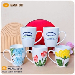 CỐC HOA VẼ 3D MỚI RA LÒ – ĐẸP RỰC RỠ, SANG XỊN