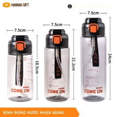 QUÀ TẶNG BÌNH NƯỚC NHỰA – TIỆN LỢI, TRẺ TRUNG, GIÁ TỐT
