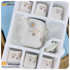 BỘ ẤM CHÉN IN LOGO – QUÀ TẶNG TRUYỀN THỐNG, SANG TRỌNG