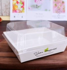 Khay giấy E1413 Happiness trắng (thùng 1000c)