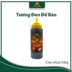 Tương đen để bàn chai 500ml - Tương Việt Hoa Sen - Đậm đà bắt vị