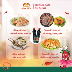 Nước tương Trường An chai 500ml - Tương Việt Hoa Sen - Đậm đà bắt vị