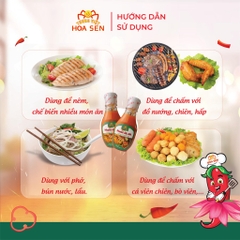 Muối ớt đỏ 185g Tương Việt Hoa Sen, dùng chấm hải sản, đồ nướng