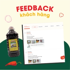 Tương đen 4.2kg bình tròn, đậm đà bắt vị - Tương Việt Hoa Sen