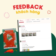 Tương ớt gói nhỏ 15g TV - Túi 100 gói - Tương Việt Hoa Sen - Đậm đà bắt vị