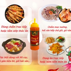 Chai tương ớt để bàn 500ml - Tương Việt Hoa Sen - Đậm đà bắt vị