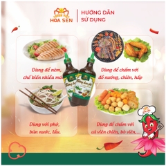 Tương đen phở chai 560g, đậm đà bắt vị - Tương Việt Hoa Sen