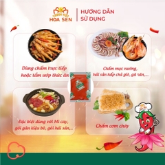 Tương ớt gói nhỏ 15g TV - Túi 100 gói - Tương Việt Hoa Sen - Đậm đà bắt vị