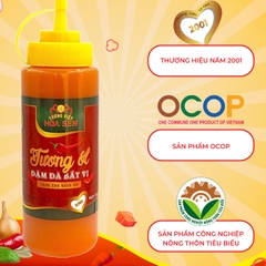 Chai tương ớt để bàn 500ml - Tương Việt Hoa Sen - Đậm đà bắt vị