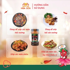 Combo 6 hủ -  Sốt ướp nướng 100g, đậm đà bắt vị - Tương Việt Hoa Sen