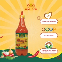 Tương ớt chai 700g - Tương Việt Hoa Sen - Đậm đà bắt vị