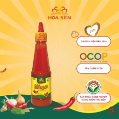 Tương Ớt Chai 270g - Tương Việt Hoa Sen - Đậm đà bắt vị